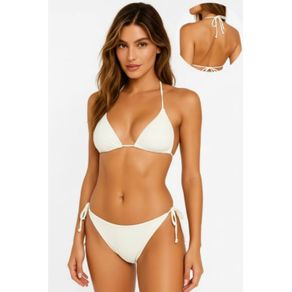 Vestido de baño de dos piezas tipo bikiny